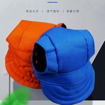 Dog hat with exposed ears pet headwear small and medium-sized dog hat Corgi Teddy Bichon visor peaked cap baseball cap