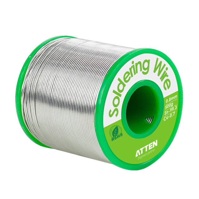 Solder wire 0.8mm tin bar tin-free ການສ້ອມແປງ welding flux soldering wire ເປັນມິດກັບສິ່ງແວດລ້ອມ 1.0 ເຫຼັກ soldering ໄຟຟ້າ