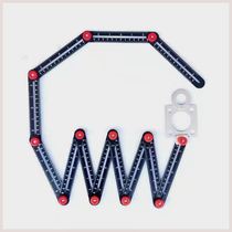 Multifunctional aluminum alloy 40% off 60% off 12% off special-shaped ruler carpenter bricklayer universal universal tile positioning hole opener