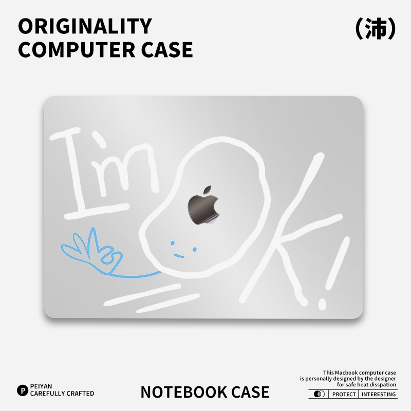 Casual and Sophisticated Protective Case Suitable for Apple and Huawei Computers, MacBook 15, Mac Laptop, 2025 New Model M2 Pro, 15inch MacBook Air 13, M3 Thin and Light Ice Crystal Case