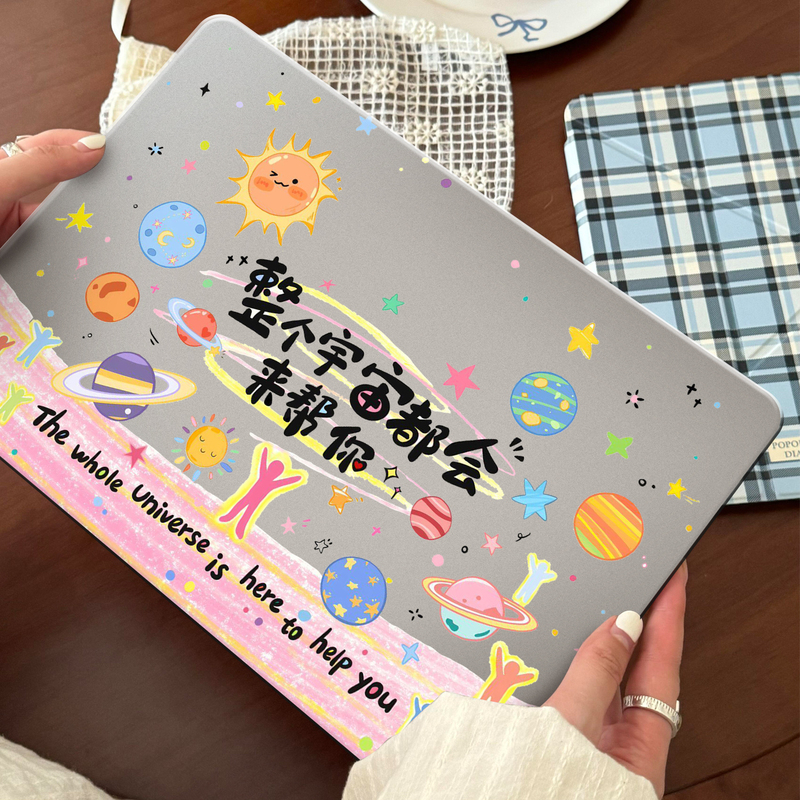 ins Cartoon Text Designs Suitable for Apple Huawei Computers Macbook15 Protective Case Mac Laptop 2025 New Model M2Pro 15inch Macbookair13 Film M3 Thin and Light Ice Crystal Case ins Cartoon Text Designs Suitable for Apple Huawei Computers Macbook15 Protective Case Mac Laptop 2025 New Model M2Pro 15inch Macbookair13 Film M3 Thin and Light Ice Crystal Case
