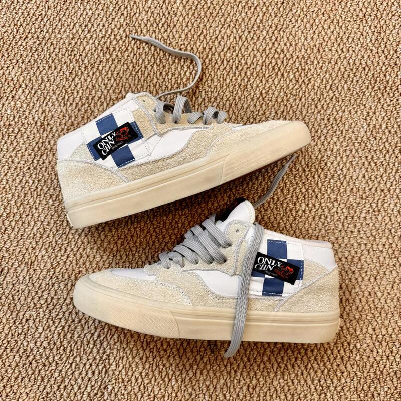 Hnly Clh Beige Suede Mid-Top Retro Collaboration Casual Sneakers Fashion Sports Sneakers for Men and Women Hnly Clh Beige Suede Mid-Top Retro Collaboration Casual Sneakers Fashion Sports Sneakers for Men and Women
