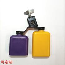 Percussion instrument high and low plastic clapper Latin percussion plastic cowfish drum set accompaniment custom-made