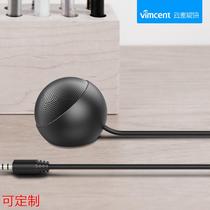 360-degree sound pickup video voice conference microphone dedicated to QQskype WeChat mini pickup microphone custom-made