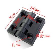 Thickened welded disassembly hinge