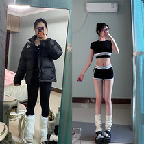 Leg massager roller leg slimming artifact leg ring clamp leg roller muscle relaxer massage roller four