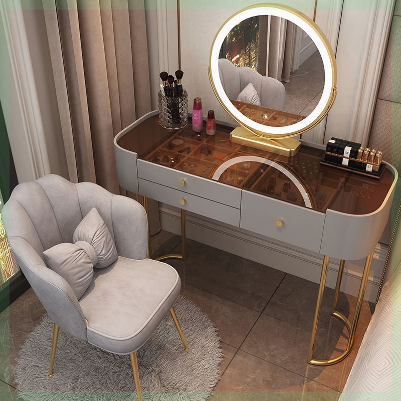2024 New Dressing Table Mirror Gaoyan Bedroom Value Dressing Table Bedroom Integrated Casual 2024 New Small Household 2024 New Dressing Table Mirror Gaoyan Bedroom Value Dressing Table Bedroom Integrated Casual 2024 New Small Household