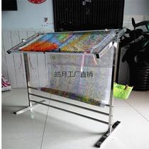 Xinjiang Tibet Extra Thick Large Reinforced Vertical Adjustable Cross Stitch Stand Stainless Steel Cross Stitch Frame