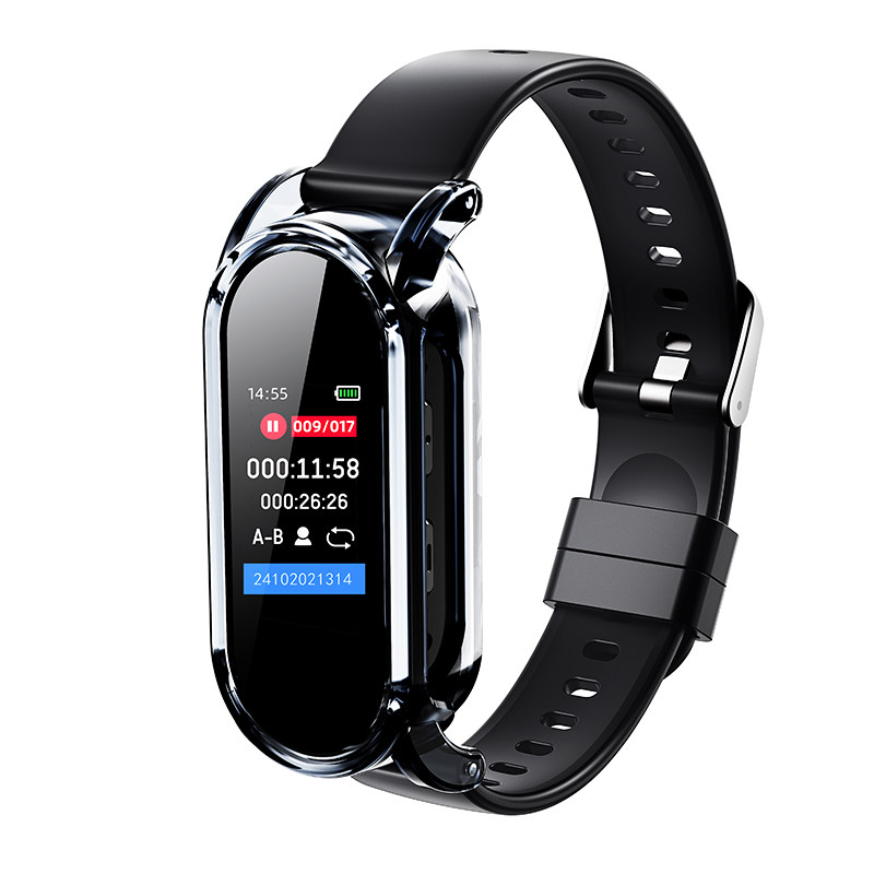 Newman Voice Recorder for the Legal Profession, High-Definition Noise Reduction, Wearable Watch That Can Convert Speech to Text, Bracelet Voice Recording Device, 2025 New Model