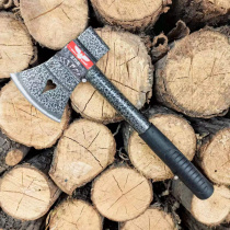 High carbon steel forged steel tube axe cleaver chopping wood Divine Instrumental Outdoor Camping Barbecue Axe Home Chopped Tomahawk