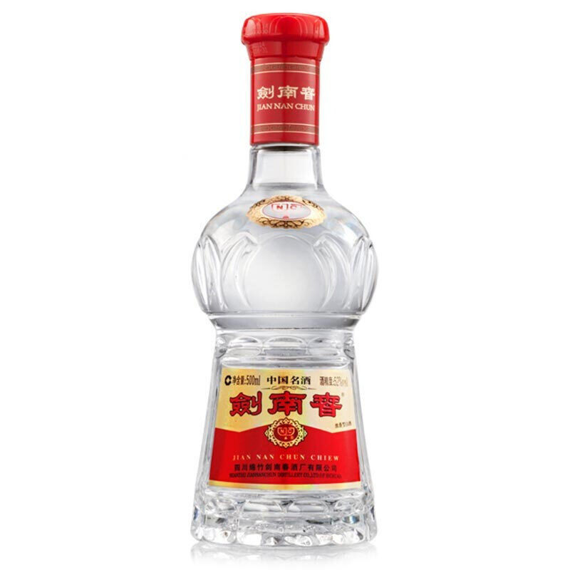 剑南春水晶剑52度浓香型白酒500ml*6瓶整箱装：宴请必备，品质之选