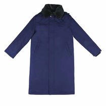 Blue coat fire-fighting cotton coat new style flame blue winter thickened cold-proof and warm long cotton coat