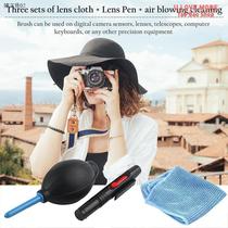 3IN1 Camera Clean Kit Cloth Brush and Air Blower In Digital
