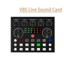 Bm800 Microfone Compatível Bluetooth Mixer Live Sound Card