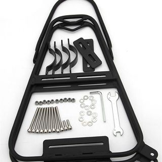 自行车前货架前侧o前叉货架长途骑行山地车长途旅行车2代