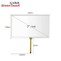 7-inch 4-wire resistive screen 6 5-inch 10 1-inch 4-wire resistive touch screen industrial resistive screen display touch screen