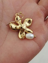 A85 Carolee Freshwater Pearl Marked Earrings 111