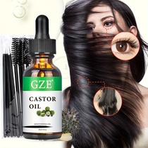 GZE Castor Oil Cold Pressed for Strengthens Thickens Eyela