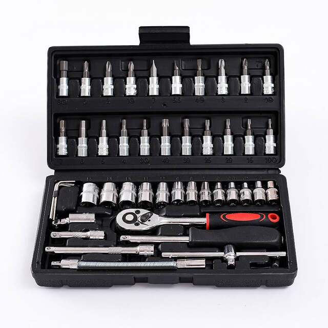 6-piece set sleeve wrench set car motorcycle auto insurance set household Xiaofei hardware tool set 4-combination set
