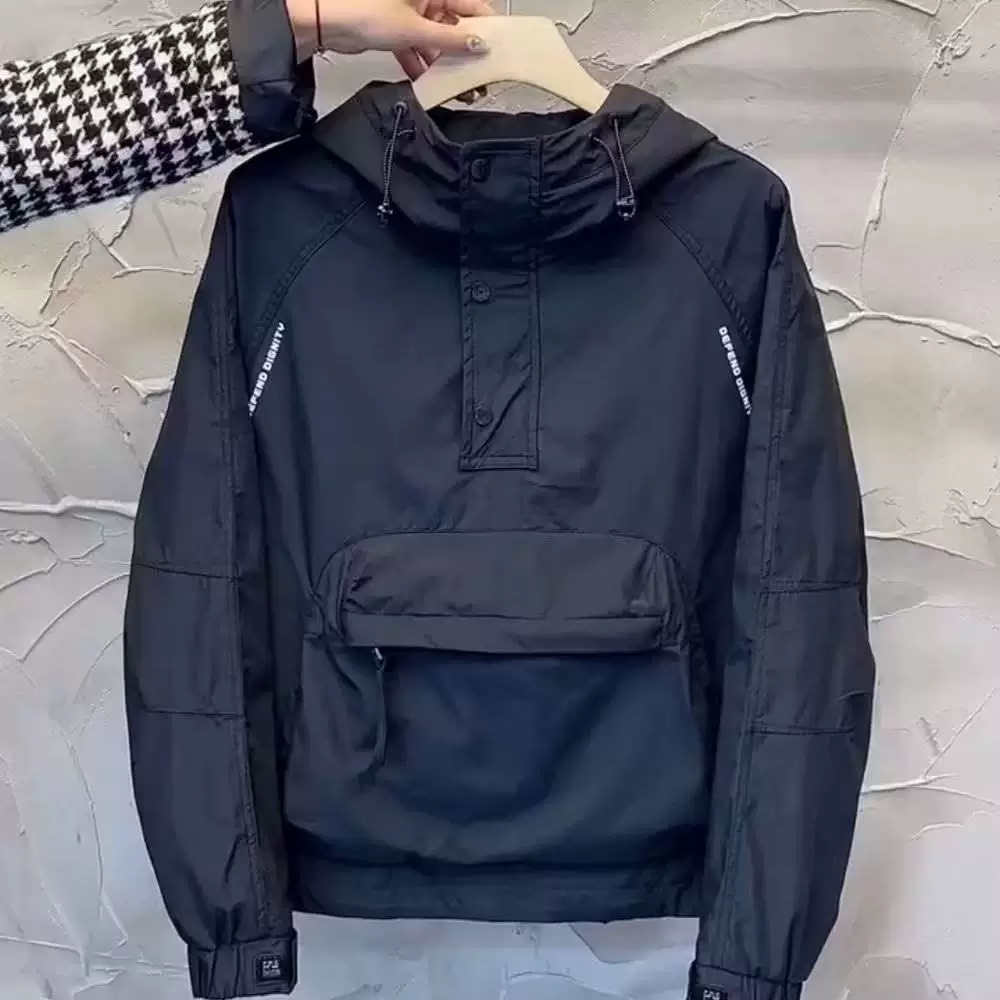 Осенняя модная повседневная куртка с капюшоном Rush Jacket 2023 Осень/Зима