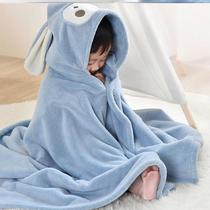 Xinjiang newborn baby bath towels bath coral suede baby cloak cloak children with cap ratio pure cotton water