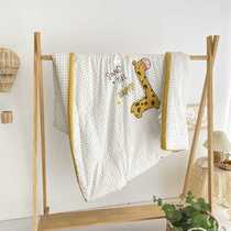 2022 Kindergarten Quilt Class A Colorful Series Cotton Yarn Yarn Washed Cotton Embroidered Childrens Quilt Special Price