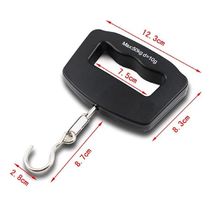 Electronic Hook Scale 50kg LCD Digital Display Pocket Scale