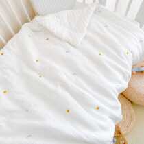 Baby quilt pure cotton universal for all seasons beanie velvet soothing newborn child baby kindergarten thin air-conditioned cover