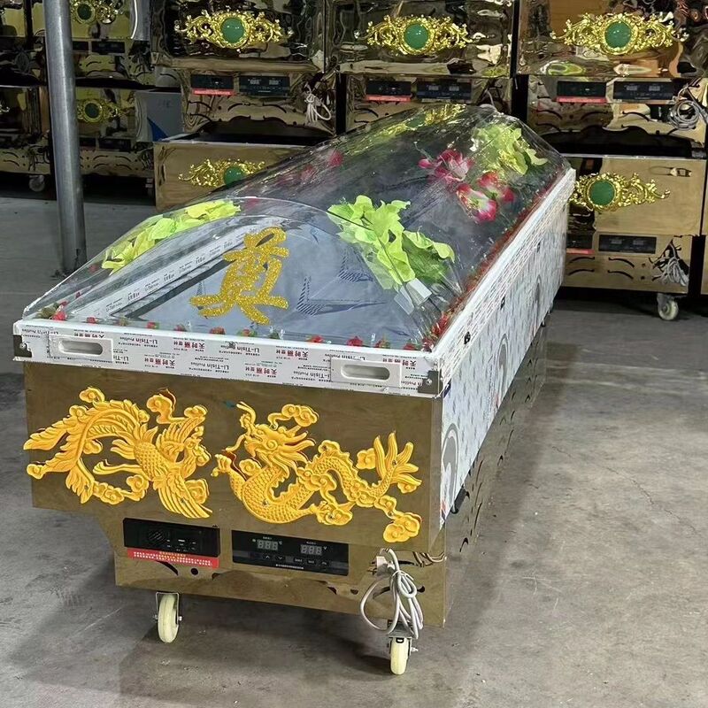 Factory Direct Sales of Crystal Coffins, Ice Coffins, Refrigerated and Frozen Corpses, Portable Ice Panels, Funeral Supplies, Luxury Factory Direct Sales of Crystal Coffins, Ice Coffins, Refrigerated and Frozen Corpses, Portable Ice Panels, Funeral Supplies, Luxury