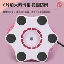 Split fitness equipment separate twisting disc twisting machine counting double step silent tension rope abdominal rotating disc