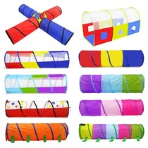 kids toys crawling tunnel portable outdoor tube play camping