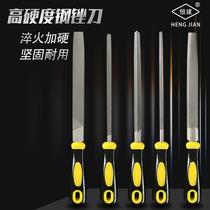 Filing knife polishing tool Broach Triangle Filing Steel Filing Semicircle Frustration Round Filing Steel Filing Steel Filing Knife Flat Filing Knife Flat Filing Knife Board File With Knife Wrong Knife