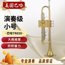 Baha TR650 type down-tone small number good blowing and labor-saving suitable for professional bands to perform small number instruments