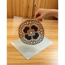 A4 inkjet plate printing film plate making film PET film inkjet printing film 100 sheets package