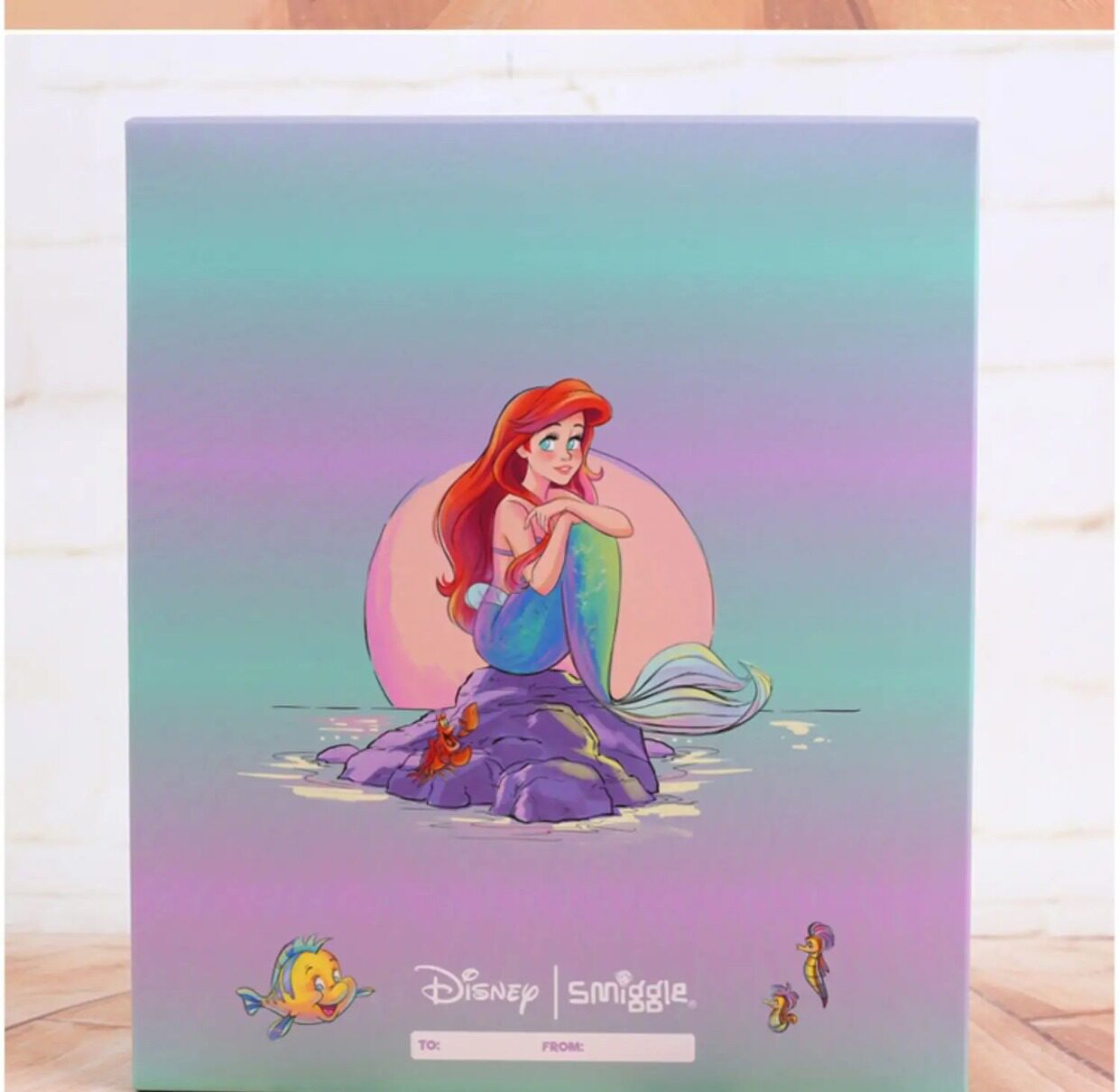 рюкзак genuine disney australia smiggle mermaid school bag #ffoooo