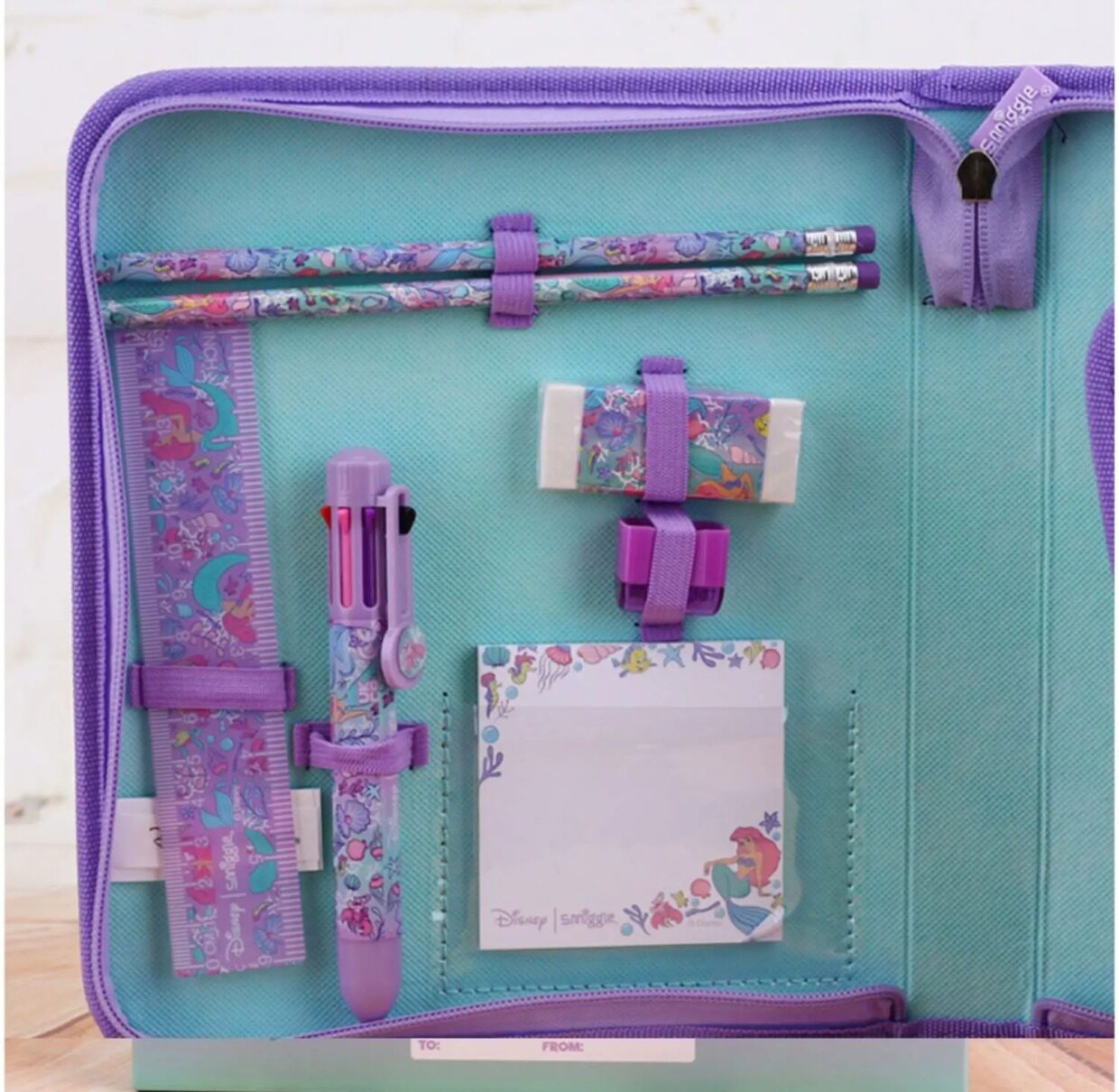 рюкзак genuine disney australia smiggle mermaid school bag #ffoooo