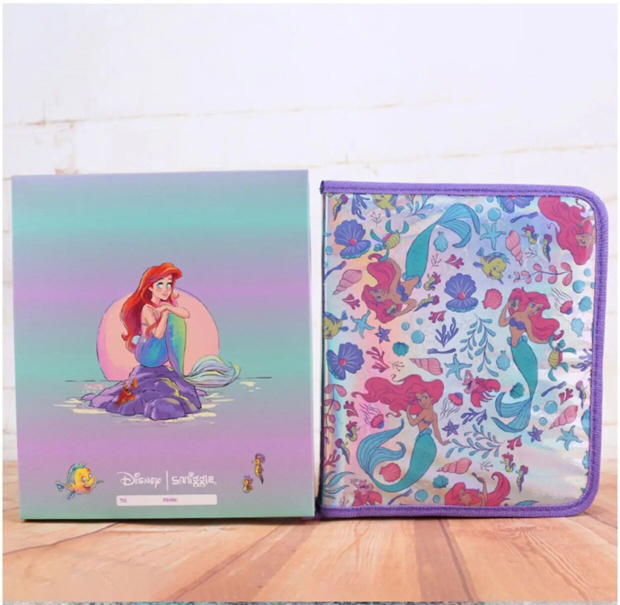 рюкзак genuine disney australia smiggle mermaid school bag #ffoooo