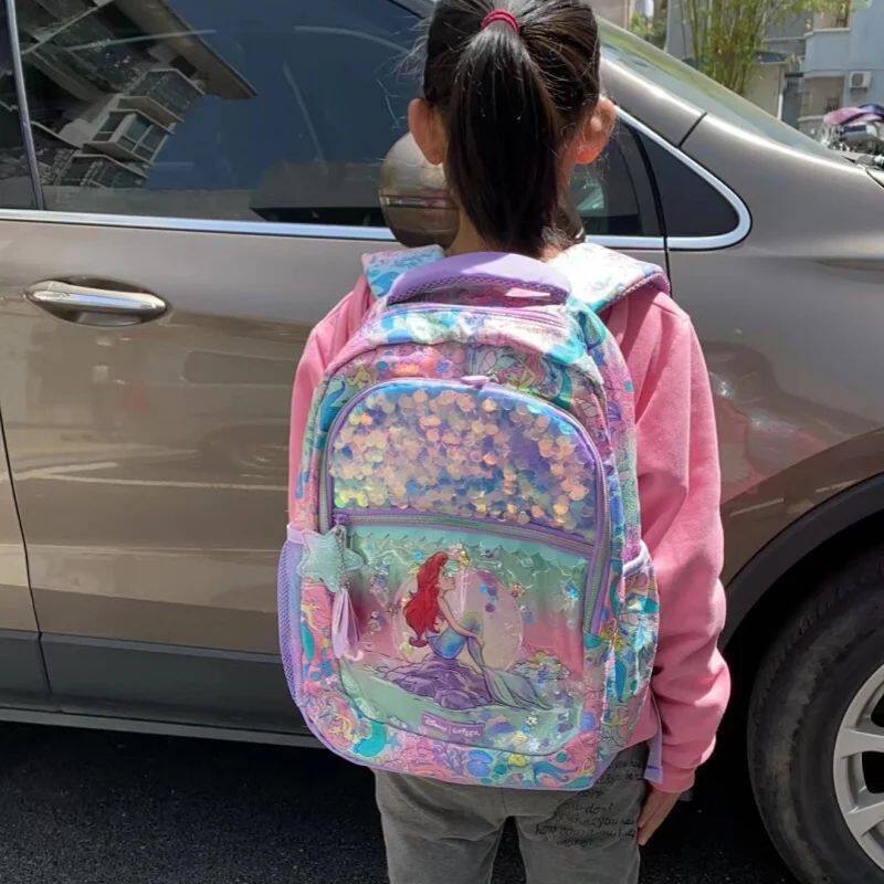 рюкзак genuine disney australia smiggle mermaid school bag #ffoooo
