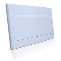 Flat Type Distribution Box Cover Plate ABS Plastic All-white Panel Cover 10 10 12 12 18 18 21 24 Loop