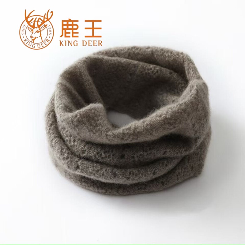 Deer King Welfare Model 100% Cashmere Neck Warmer Unisex Solid Color Scarf Versatile Fashionable Warm and Stylish Cold Protection Deer King Welfare Model 100% Cashmere Neck Warmer Unisex Solid Color Scarf Versatile Fashionable Warm and Stylish Cold Protection