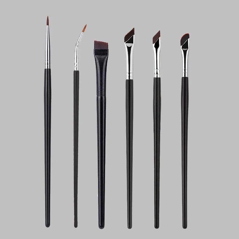 Инструмент LED красоты karsyngirl 6pcs upgrade blade eyeliner brush ultra thin fine