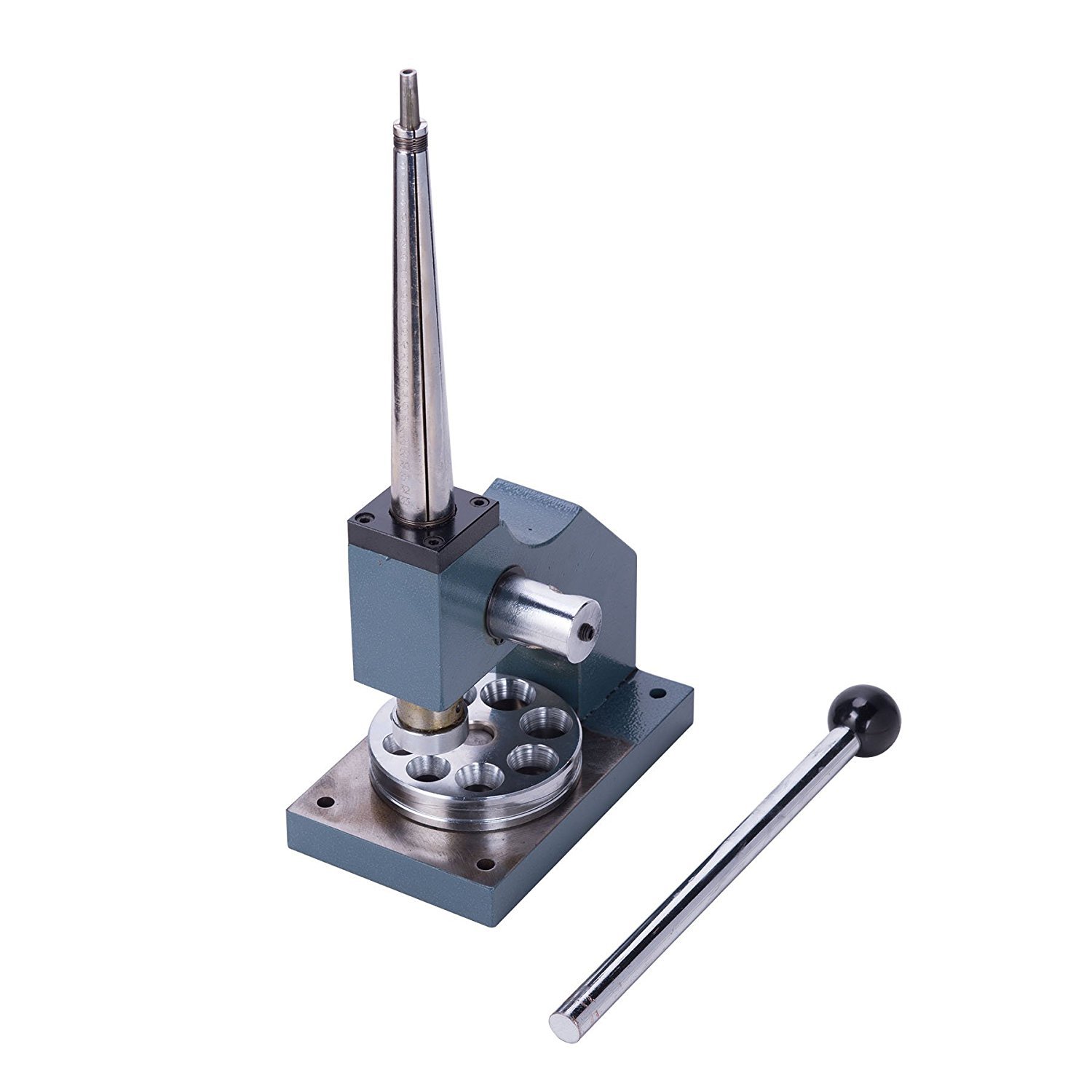 Mini blue single pole ring expander, ring size adjuster, ring resizing and round jewelry tool