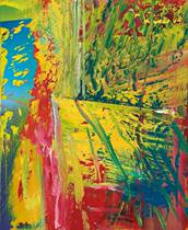 YC832 (Germany) Richter abstract paintings oil painting material high-definition picture gallery collection