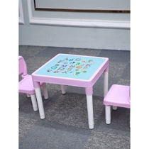 桌子儿童套装多功能宝宝家用玩具桌幼儿园学习早教小孩子新疆