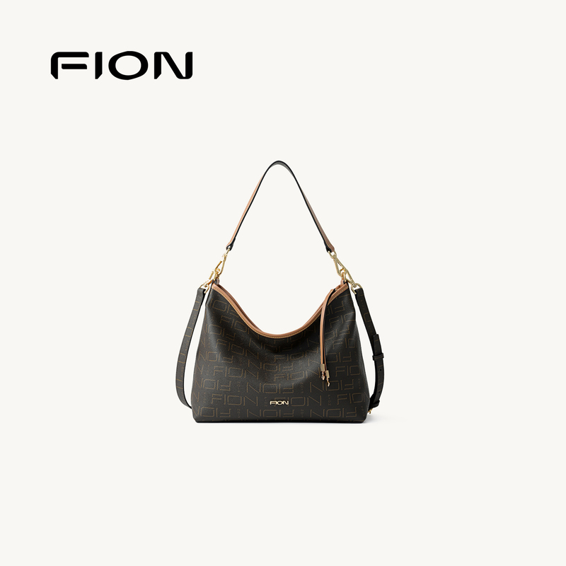 Fion Fionne Oletote Bag Women's Large-Capacity Hobo Underarm Bag New Versatile Work Clothing Shoulder Crossbody Bag