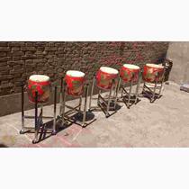 Five Professional Sound Rehearsical Drum Practicing Volleyball Hall Drum Set Sound Drum Band Band Drum Orchestra Brass Cavity Set Sound Drum Percussion Instrument