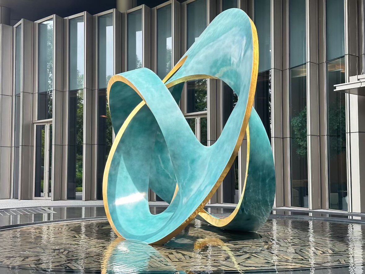 金属雕塑加工厂888的LOGO