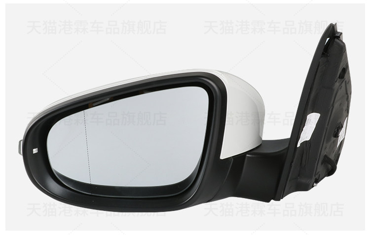 Applicable to 08-13 Volkswagen Golf 6 mirror assembly high 6 rearview mirror car left and right 6-wire reflector