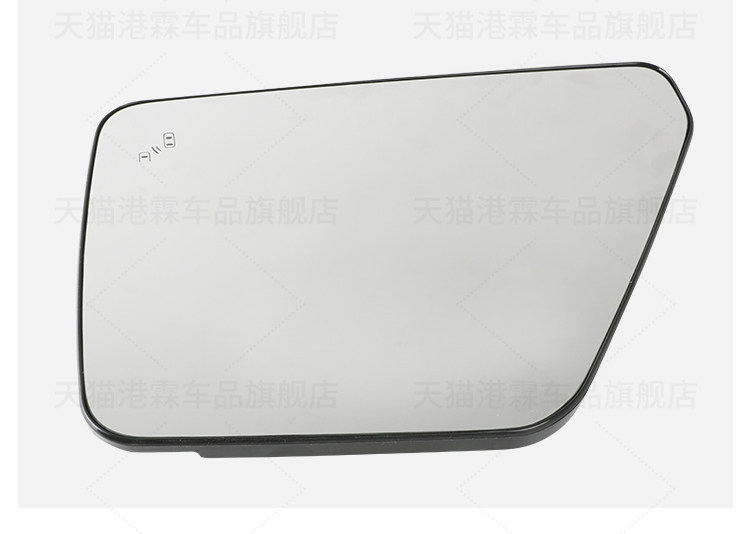 Suitable for 21-25 Models of Ford Raptor F150 Rearview Mirror Housing, Rearview Mirror Turn Signal Light Frame, Mirror Lens, Rear Cover