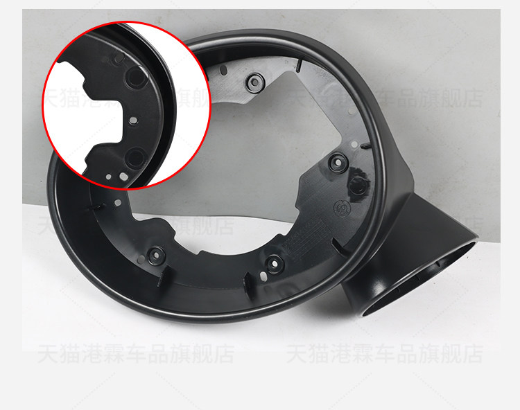 For 07-23 mini rearview mirror housing MINI reversing frame lens mini mirror back cover